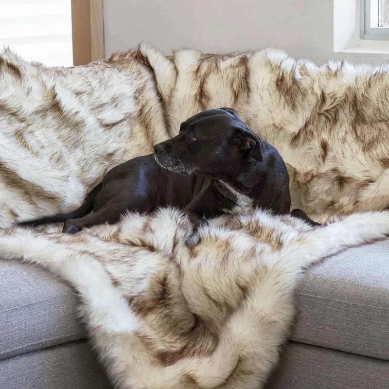 Faux Fur Shag Blanket