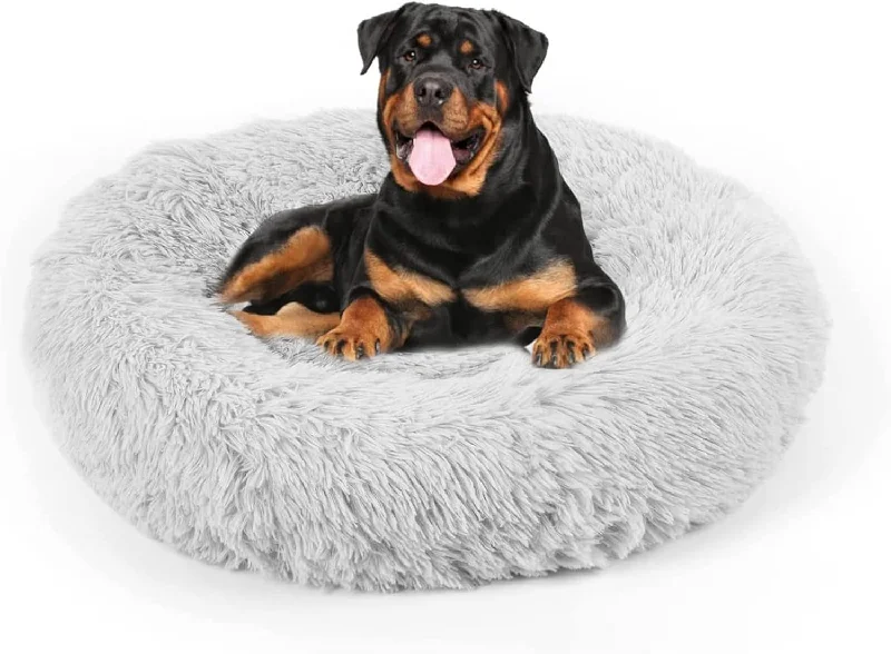 Dog Bed, Cat Calming Bed -  Pet Donut Cuddler