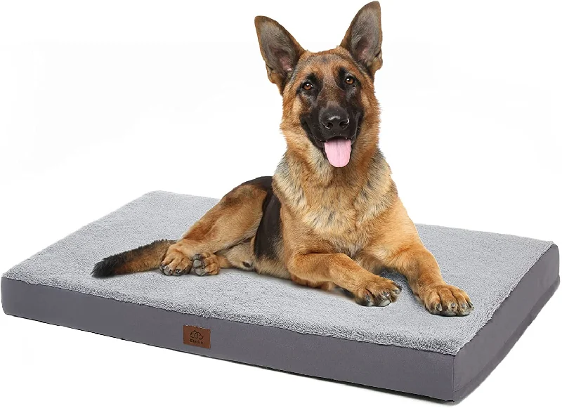 Orthopedic Dog Bed Crate Foam  Removable & Machine Washable