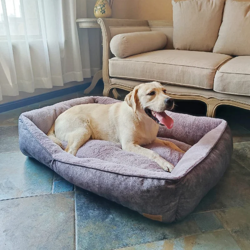 Rectangle Washable Dog Bed