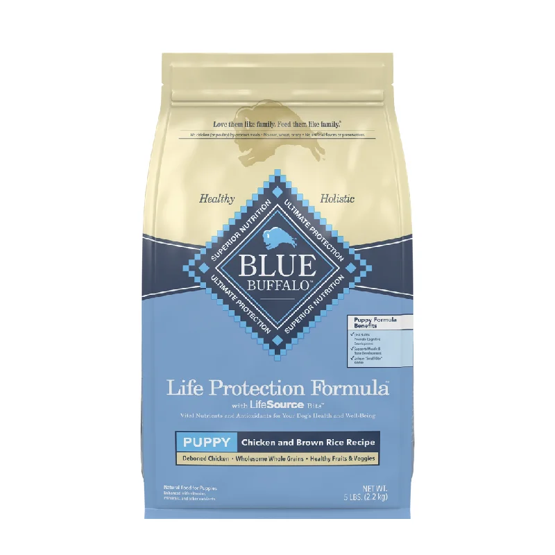 Blue Buffalo Life Protection Natural Chicken & Brown Rice Recipe Puppy Dry Dog Food