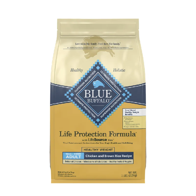 Blue Buffalo Life Protection Healthy Weight Natural Chicken & Brown Rice Recipe Small Breed Adult Dry Dog Food