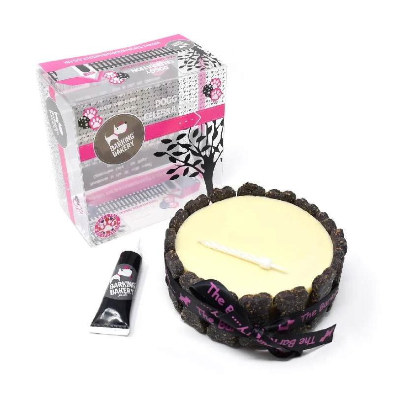 The Barking Bakery Vanilla Yoghurt Topped Occasion Pawty Dog Cake 310g