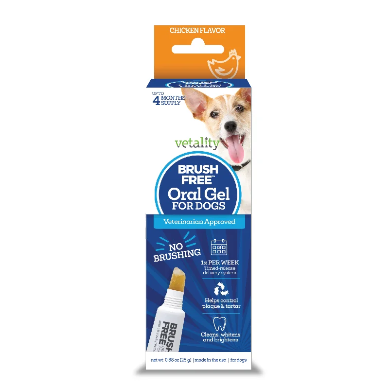 Vetality Brush Free Oral Gel for Dogs (25 G)