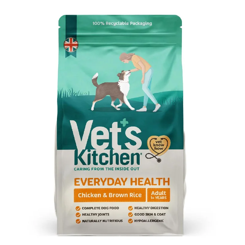 Vet's Kitchen Everyday Health Adult Dry Dog Food Chicken & Brown Rice 7.5kg