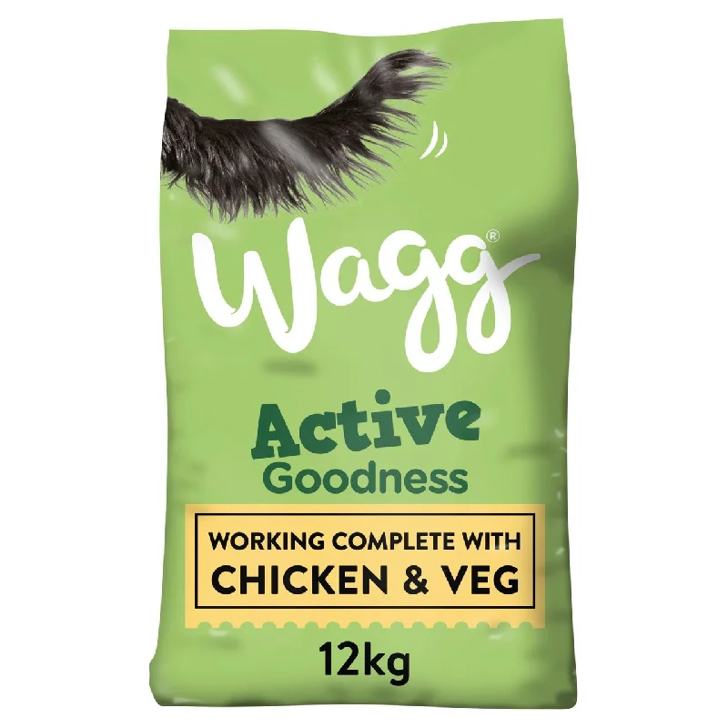 Wagg Active Goodness Chicken & Veg Dry Dog Food 12kg