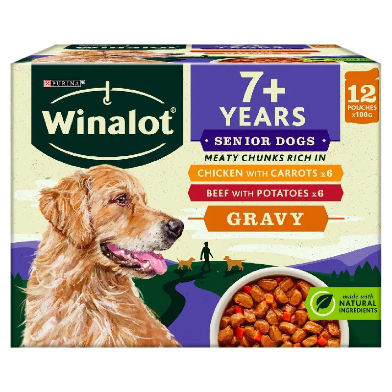 Winalot Senior Chicken & Carrot 12 x 100g