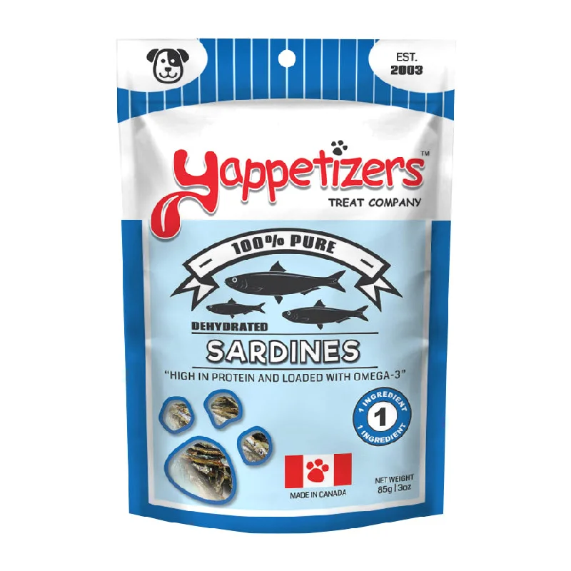 Yappetizers Dehydrated - Sardines 85 g