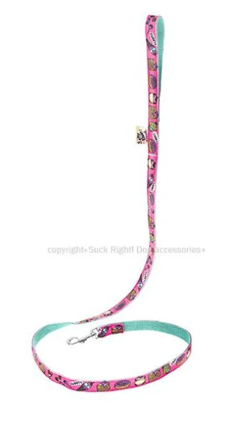 Candy Shop Dog Leash Pink