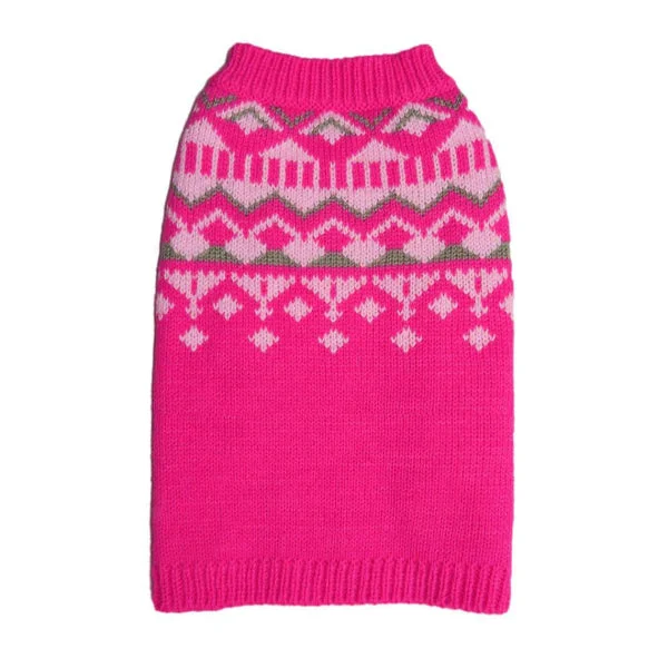 Mason Dog Sweater - Pink