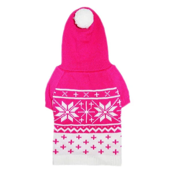 Reese Dog Sweater Pink