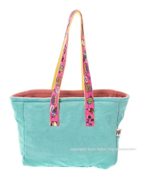 Sweet And Cakes Dog Carrier Tiffany Blue