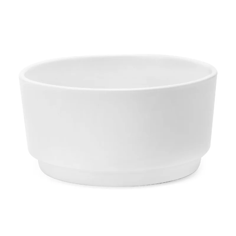 CASA VINTAGE WHITE PET BOWL