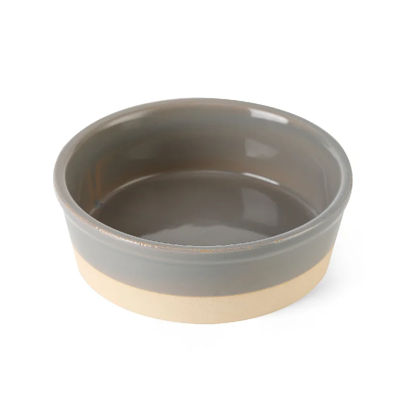 NORDIC GREY PET BOWL