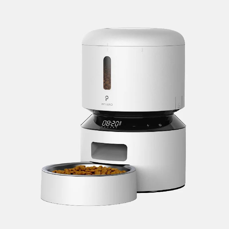 Pelibro Granary Automatic 3L Feeder in White