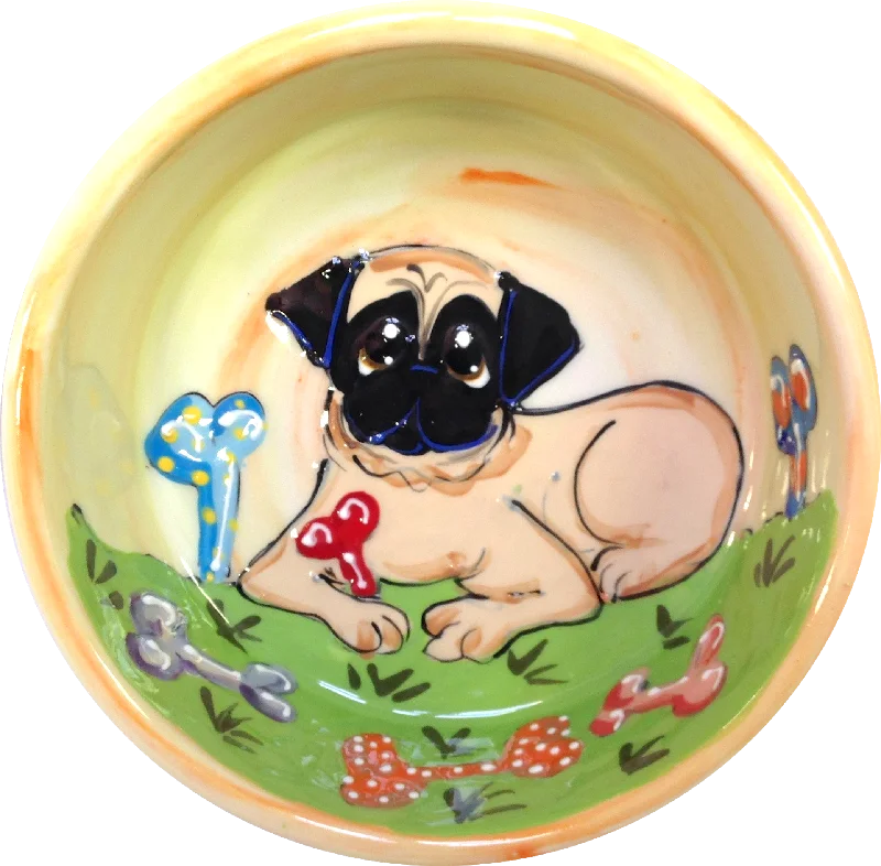 Pug Dog Bowl