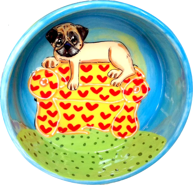 Pug Dog Bowl