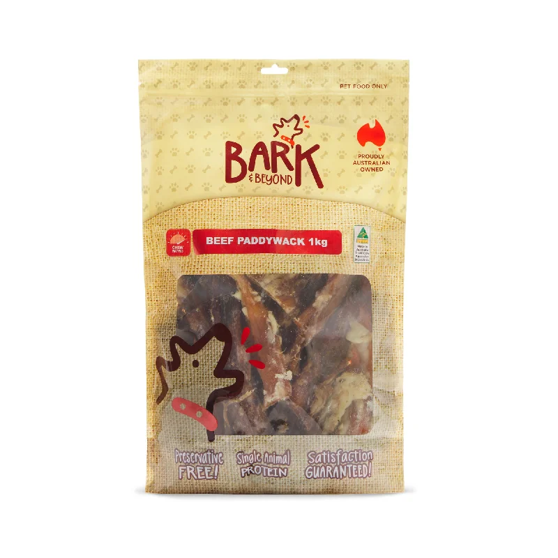 Bark And Beyond Beef Paddywack Dog Treat 1kg