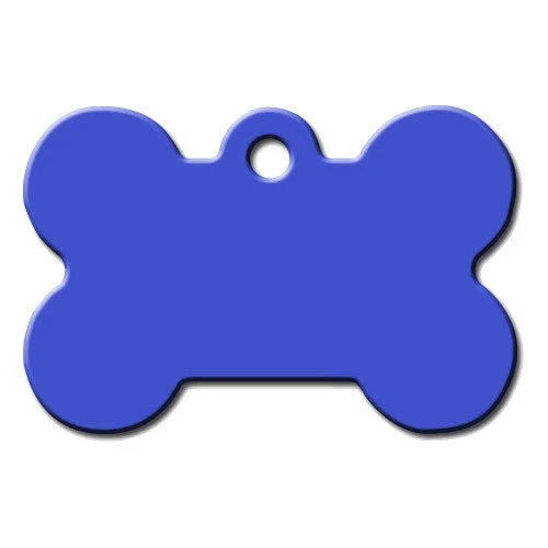 Blue Bone Dog ID Tag