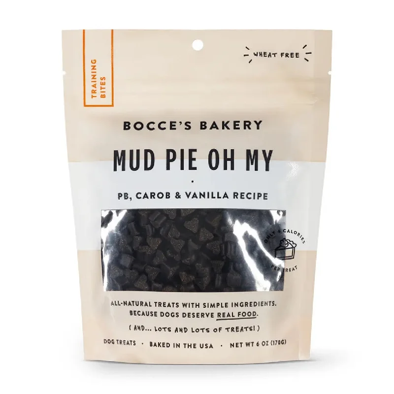 Bocce's Bakery Mud Pie Oh My 6oz Training Bites Dog Treats