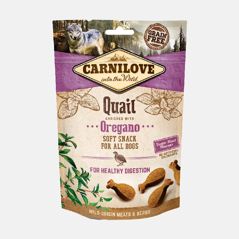 Carnilove Quail with Oregano Dog Treats 200g