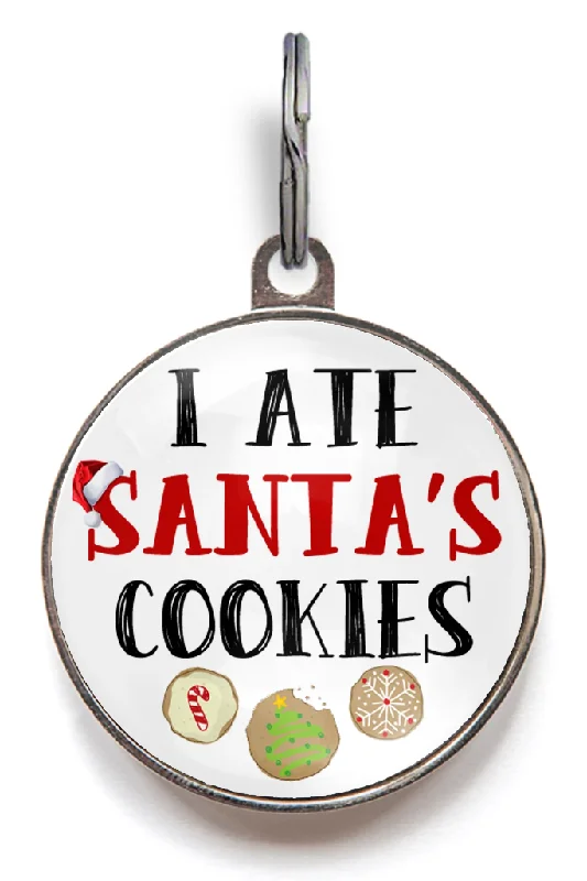 Christmas Pet Tag - I Ate Santa's Cookies