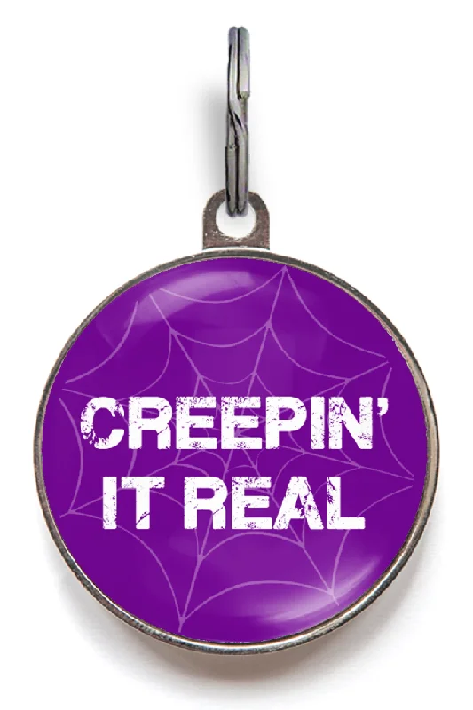 Creepin' It Real Dog Tag