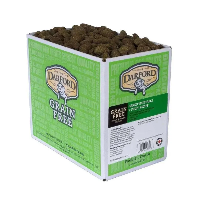 Darford® Grain Free Baked Vegetable & Fruit Recipe Dog Treats 15 Lbs