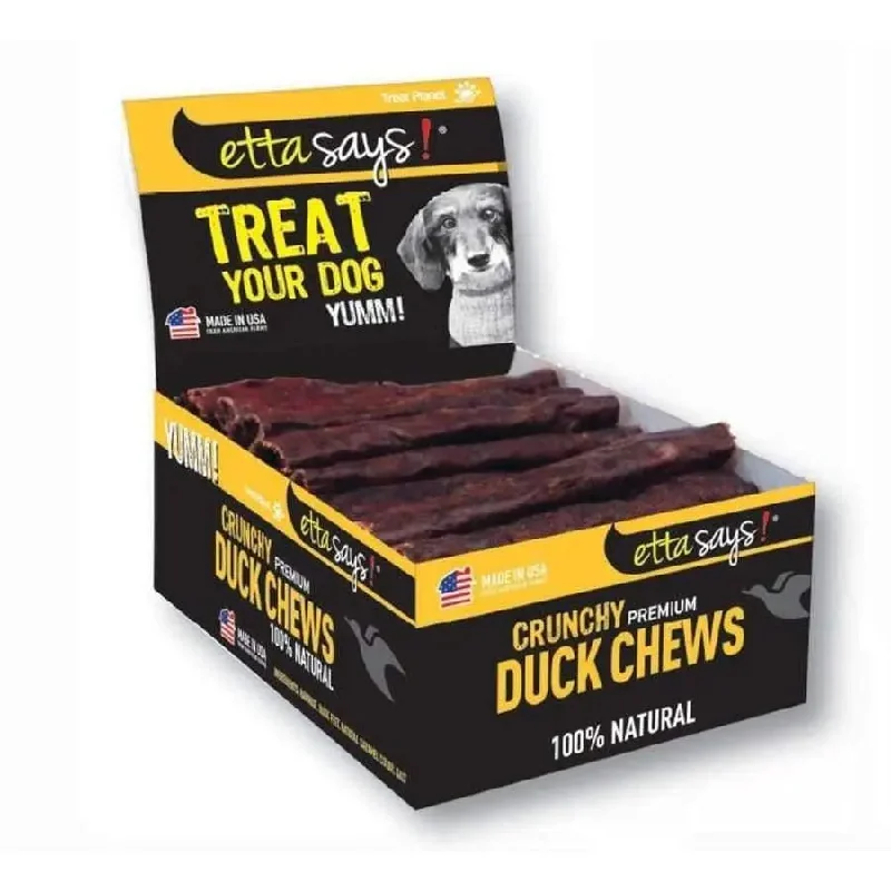 Etta Says! Premium Crunchy Duck Dog Treat