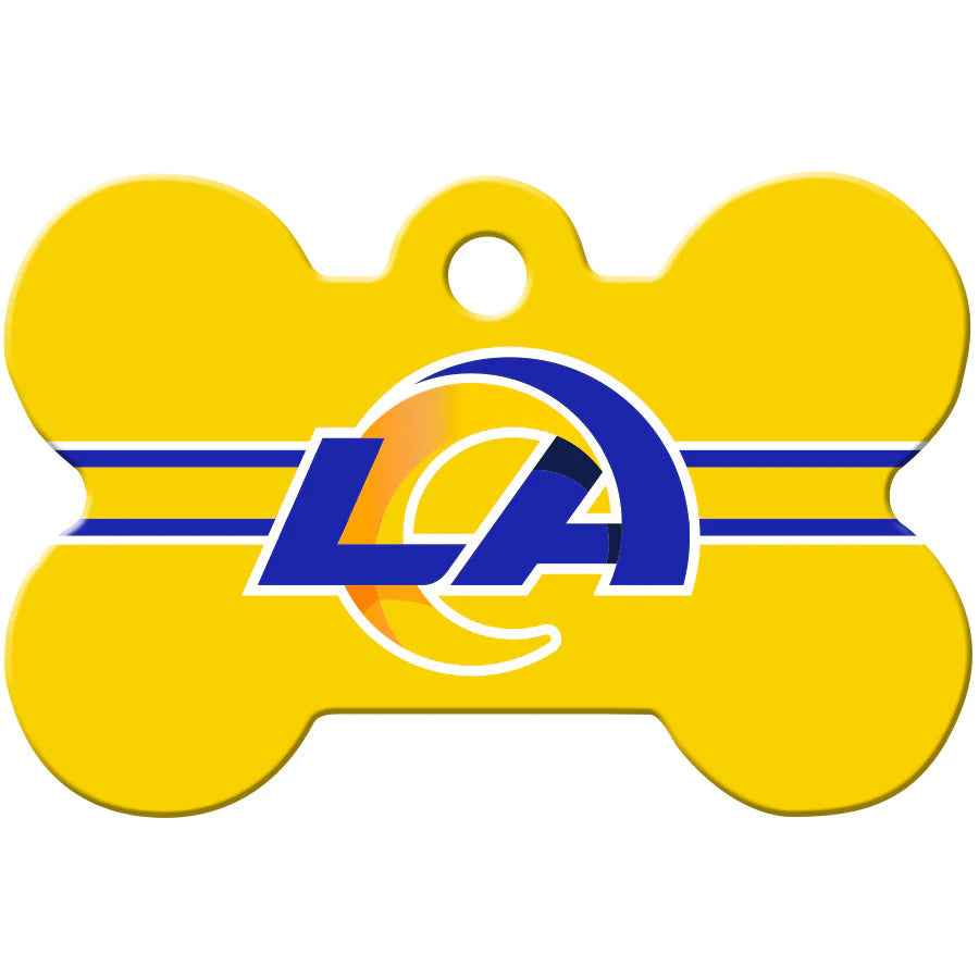 Los Angeles Rams Dog ID Tag - NEW DESIGN