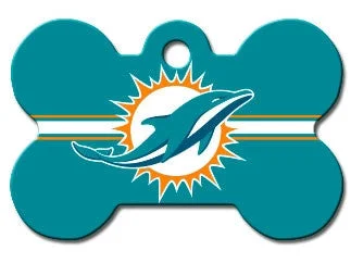 Miami Dolphins Dog ID Tag