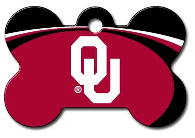 Oklahoma Sooners Dog ID Tag