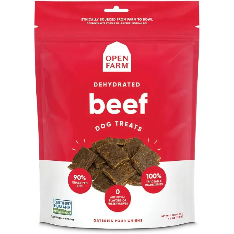 Open Farm Dehydrated Dog Treats 4.5oz