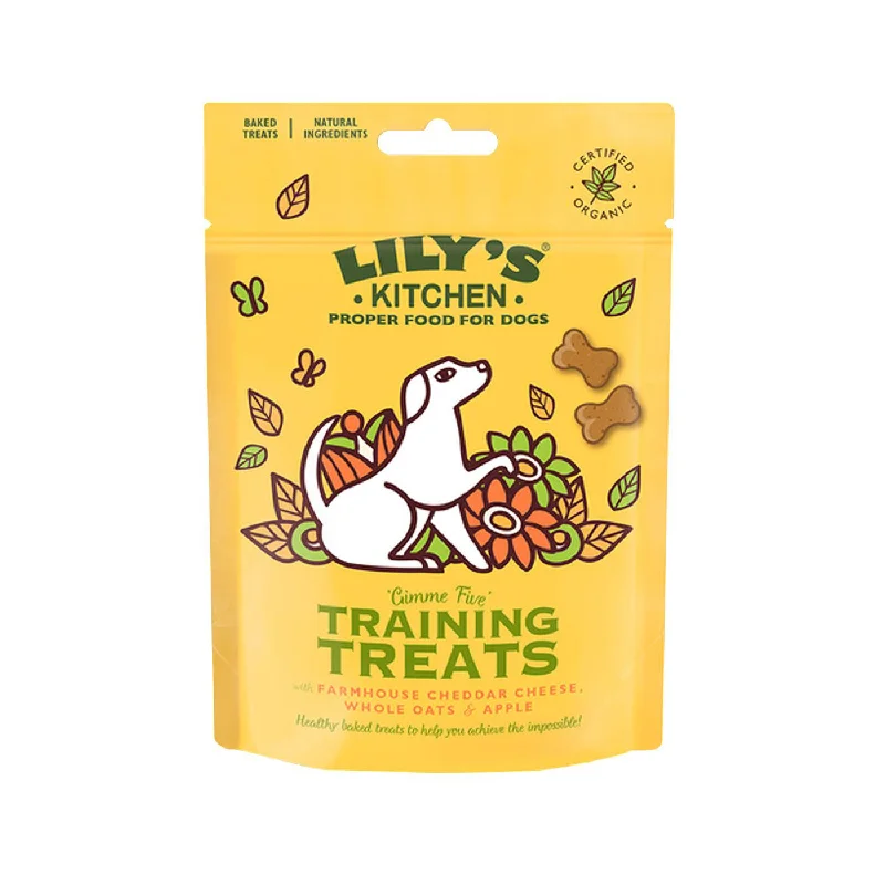 Lily's Kitchen Organic Training Treats With Cheese & Apple 80g