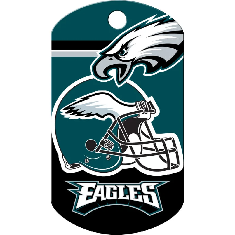 Philadelphia Eagles Dog Tag, Military Shape