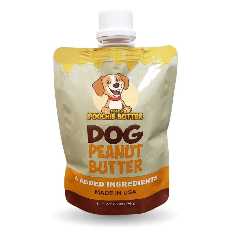 Poochie Butter Dog Peanut Butter (Squeeze Pack)