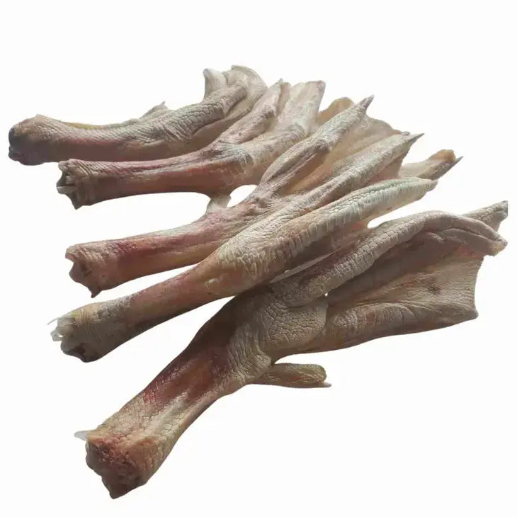 Raw Dog Barkery Freeze Dried Duck Feet Dog Chew 1LB Bulk