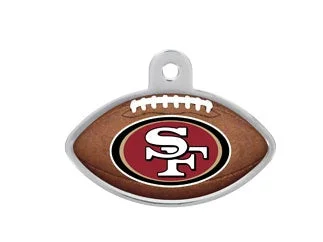 San Francisco 49ers Football Dog ID Tag