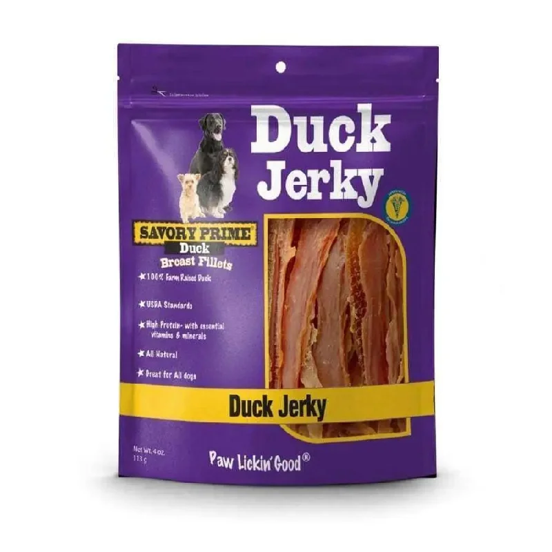 Savory Prime Natural Duck Jerky Dog Treat