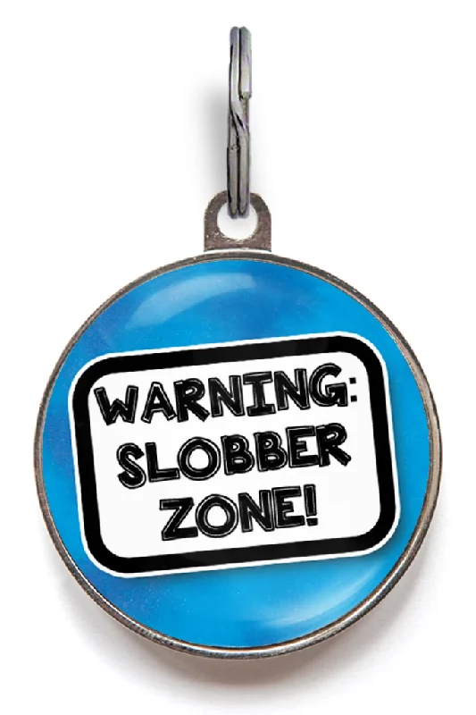 Slobber Zone Dog ID Tag