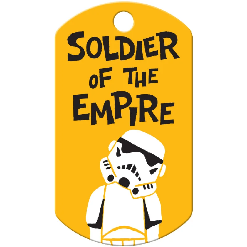 Soldier of the Empire Large Military Star Wars Pet ID Tag