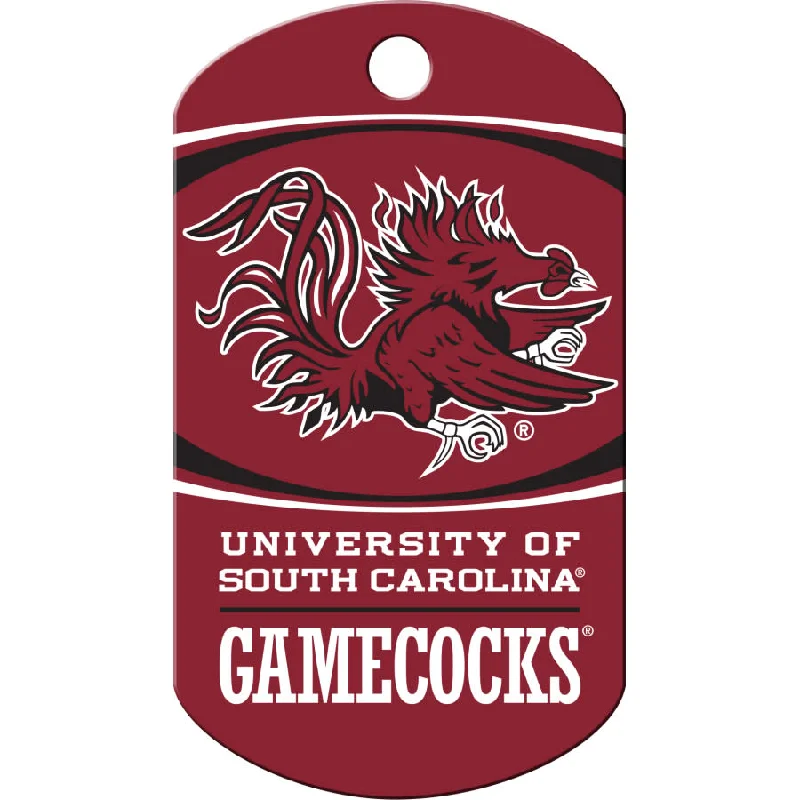 South Carolina Gamecocks Dog Tag, Military Shape