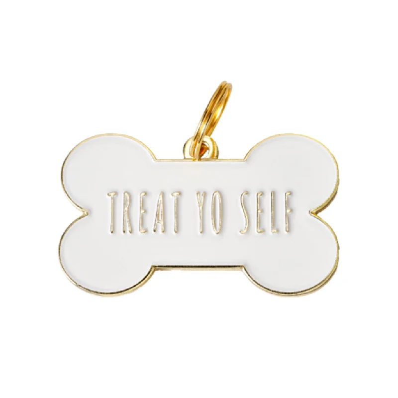 Treat Yo Self - Dog ID Tag / Charm