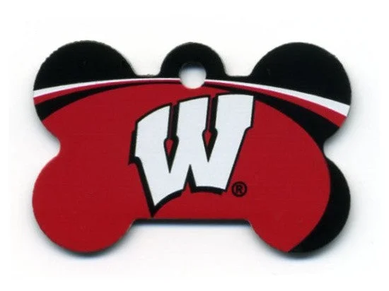 Wisconsin Badgers Dog ID Tag